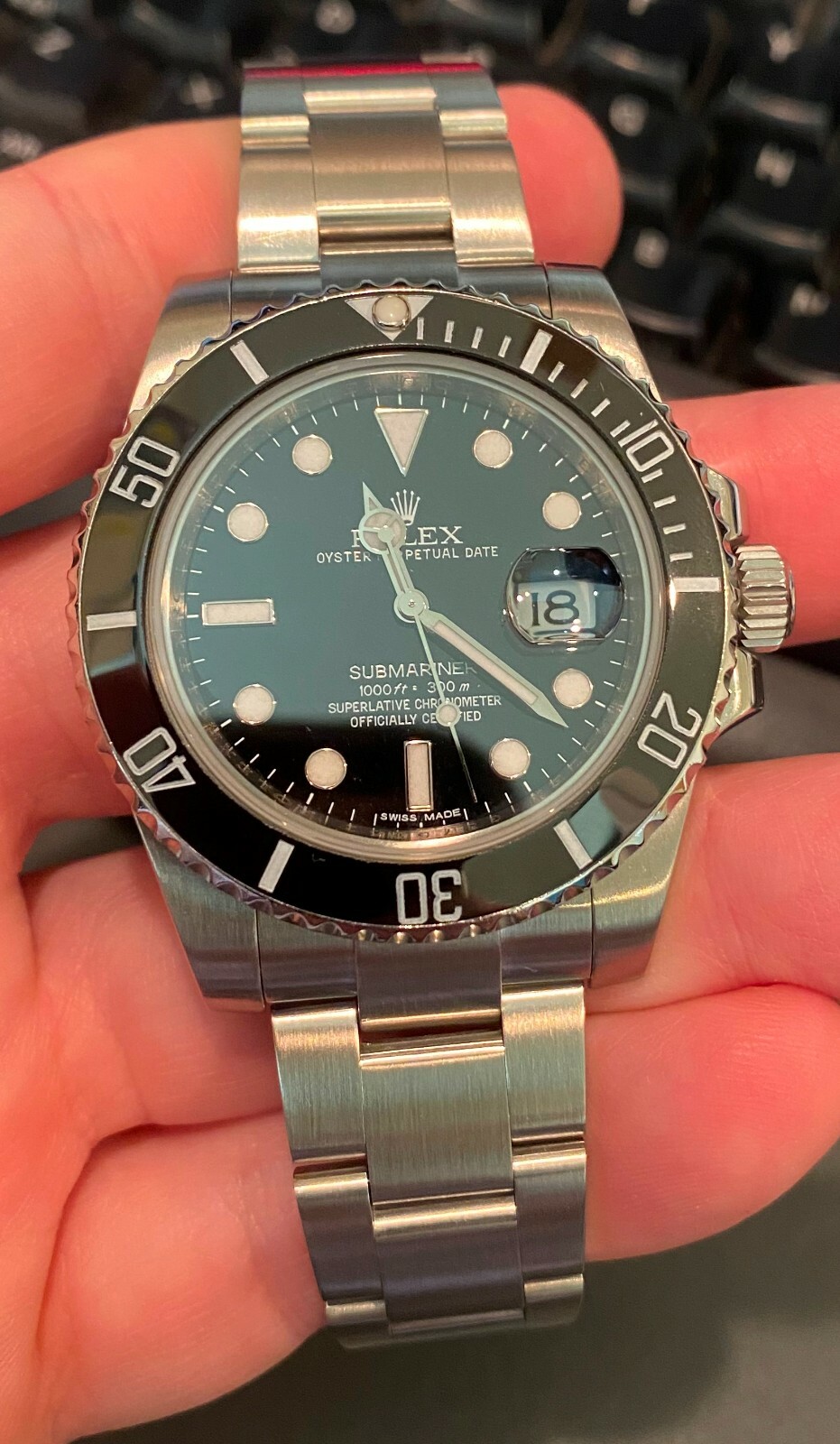 Купить rolex submariner 116610 ceramic 